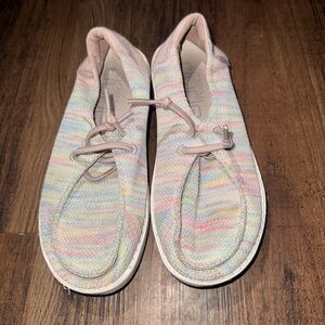 Hey Dude Kids Pastel Multicolor Loafers